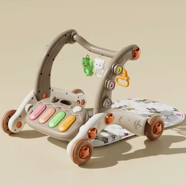 3-in-1 Smart Baby Walker – Musical Learning & First Steps Companion, Wholesale - 图片 2