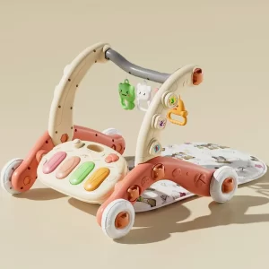 3-in-1 Smart Baby Walker – Musical Learning & First Steps Companion, Wholesale