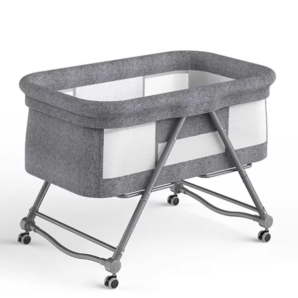 Adjustable Baby Crib, Baby Bed with Breathable Net, Wholesale - 图片 3