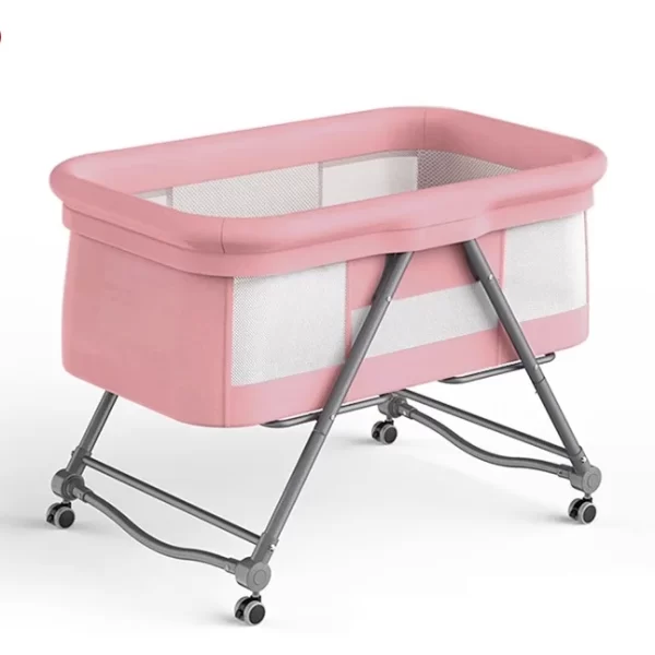 Adjustable Baby Crib, Baby Bed with Breathable Net, Wholesale - 图片 2
