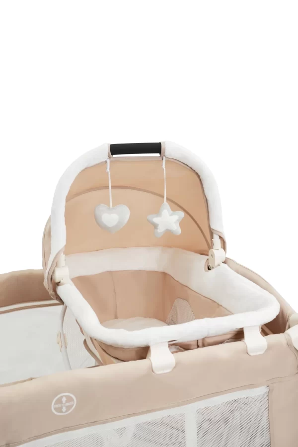 Baby Bassinet Bed Bedside Sleeper MultiFunctional Crib Playard Portable Changing Table Bassinet for Newborn, Wholesale - 图片 10
