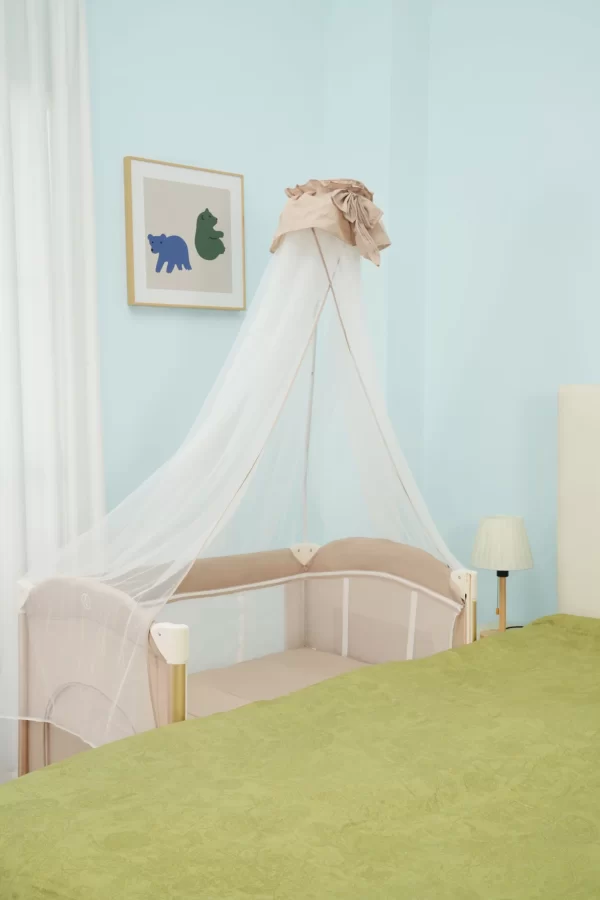 Baby Bassinet Bed Bedside Sleeper MultiFunctional Crib Playard Portable Changing Table Bassinet for Newborn, Wholesale - 图片 6