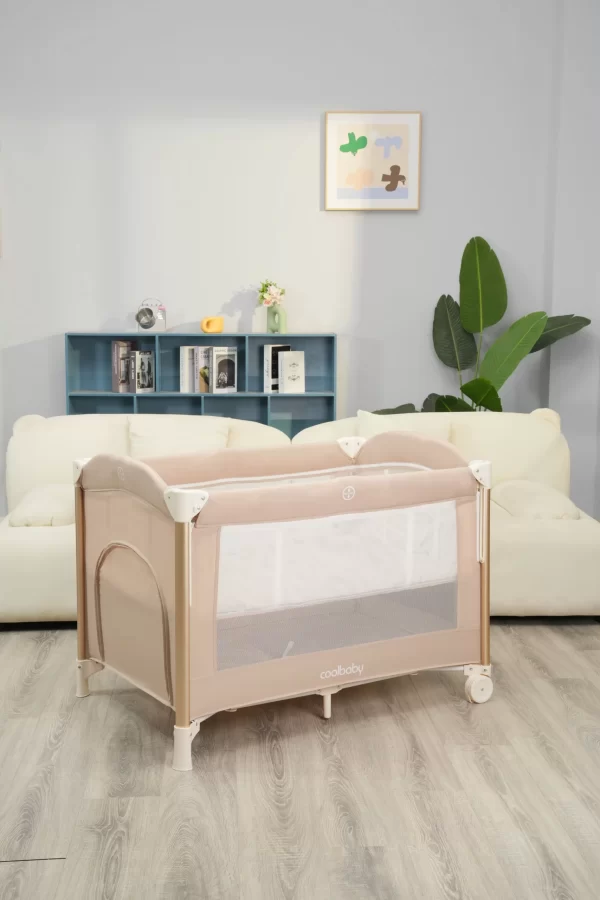 Baby Bassinet Bed Bedside Sleeper MultiFunctional Crib Playard Portable Changing Table Bassinet for Newborn, Wholesale - 图片 5