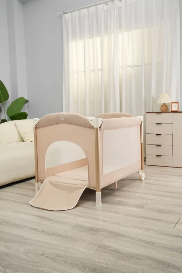 Baby Bassinet Bed Bedside Sleeper MultiFunctional Crib Playard Portable Changing Table Bassinet for Newborn, Wholesale - 图片 4