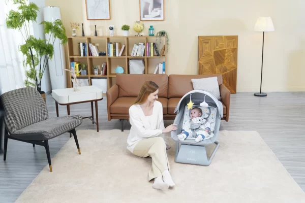 Electric Baby Swing Chair Bed, Baby Bassinet Electric Baby Crib Wholesale