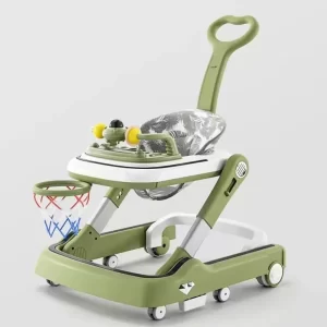 Baby Walkers Height Adjustable, Multifunctional Music Foldable Toddler Walker Wholesale