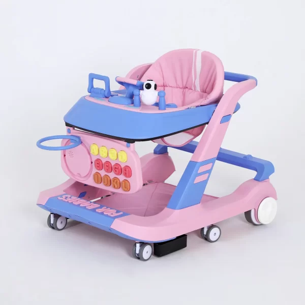 Wholesale Baby Walker with Mute Wheels, Music Light Toddle Walker Multi-functional - 图片 3