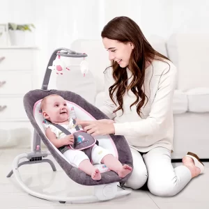 Foldable Baby Rocking Chair, Toy bar Included, Wholesale