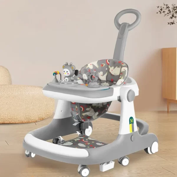 Music and Light Baby Walker, Multifunctional Adjustable for Toddler Infant, Wholesale - 图片 3