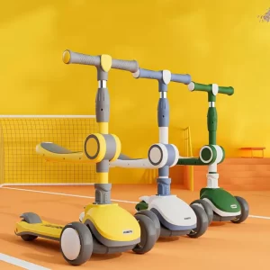 2-in-1 Sit & Stand Scooter with Foldable Design, Adjustable Seat, Wholesale