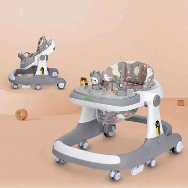 Music and Light Baby Walker, Multifunctional Adjustable for Toddler Infant, Wholesale - 图片 4