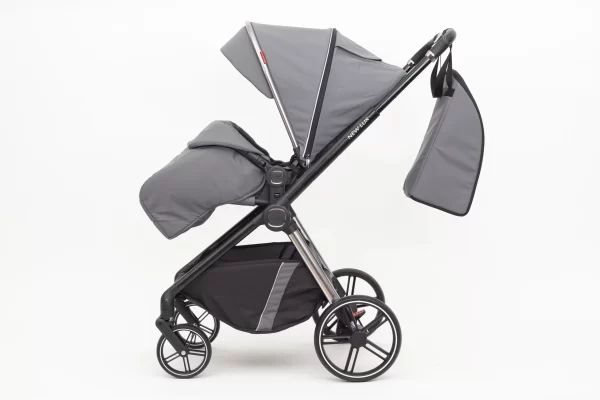 Reversible and Foldable Baby Stroller Baby Pram with Big Wheels, Wholesale - 图片 10