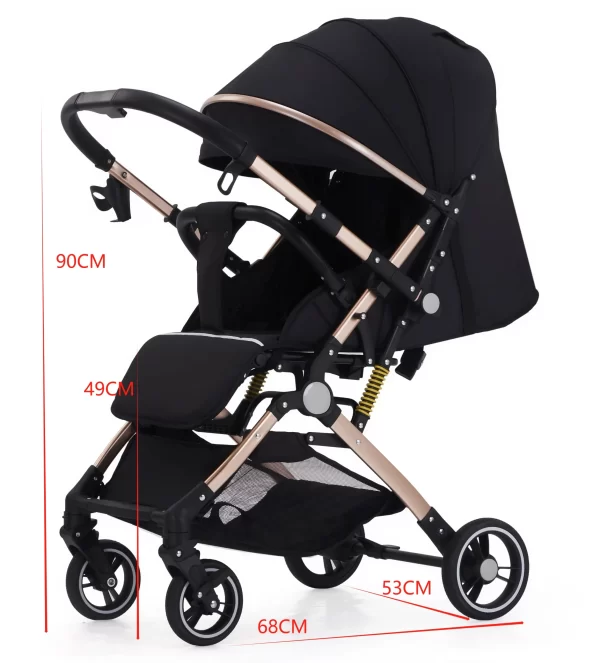 Stylish Baby Stroller - High-Quality Materials, Safe and Reliable, Wholesale - 图片 2