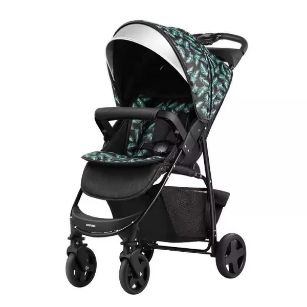 3-in-1 Luxury Baby Stroller – One-Hand Fold, 360° Rotating Wheels, Wholesale - 图片 4