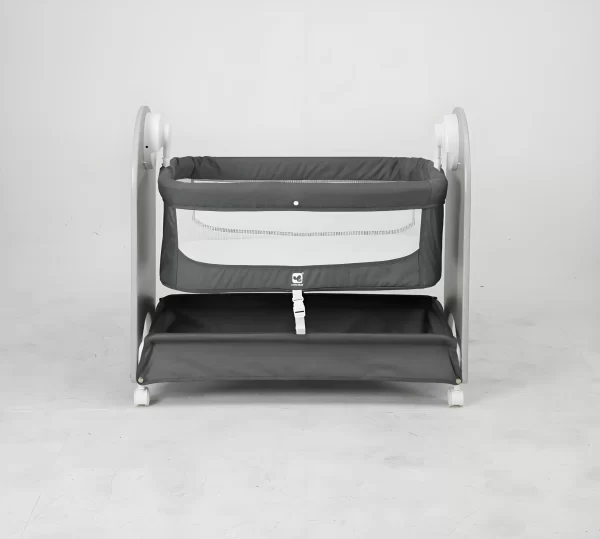 Smart Baby Bassinet with 3-Speed Auto Rocking, Bluetooth Remote, Wholesale - 图片 3