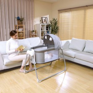 4 in 1 Smart Baby Bassinets Bed, Wholesale Baby Rocking Crib