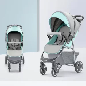 Lightweight Baby Stroller – Quick Fold, Adjustable Seat & Footrest, Extra Storage, Wholesale