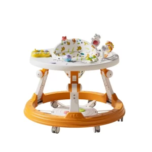 360° Rotating Baby Walker with Music Panel & Convertible Toy Table, Wholesale
