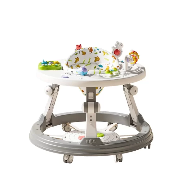 360° Rotating Baby Walker with Music Panel & Convertible Toy Table, Wholesale - 图片 3