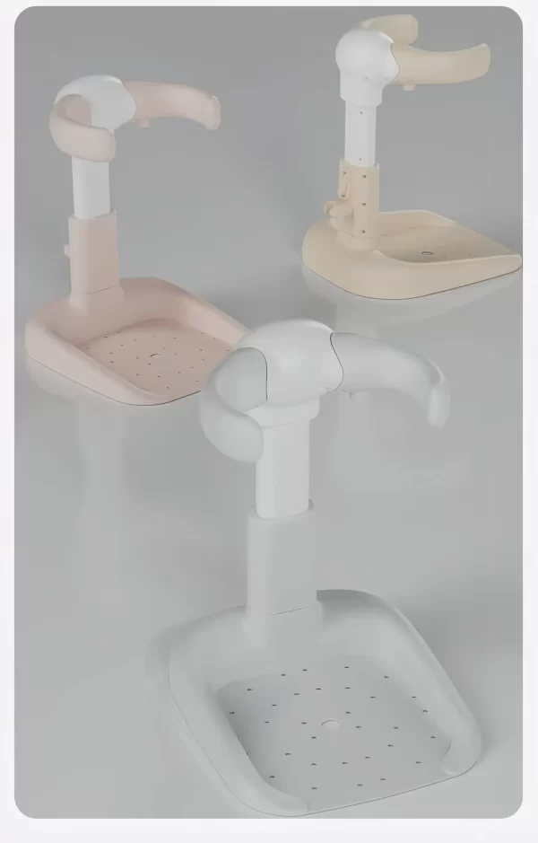 Ergonomic Anti-Slip Baby Standing Shower Support Adjustable Height Triple Safety Design, Wholesale - 图片 6