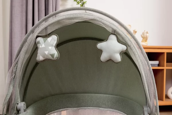 Remote Control Electric Baby Rocking Chair, Baby Swing Cradle for Infants to Toddlers Wholesale - 图片 6